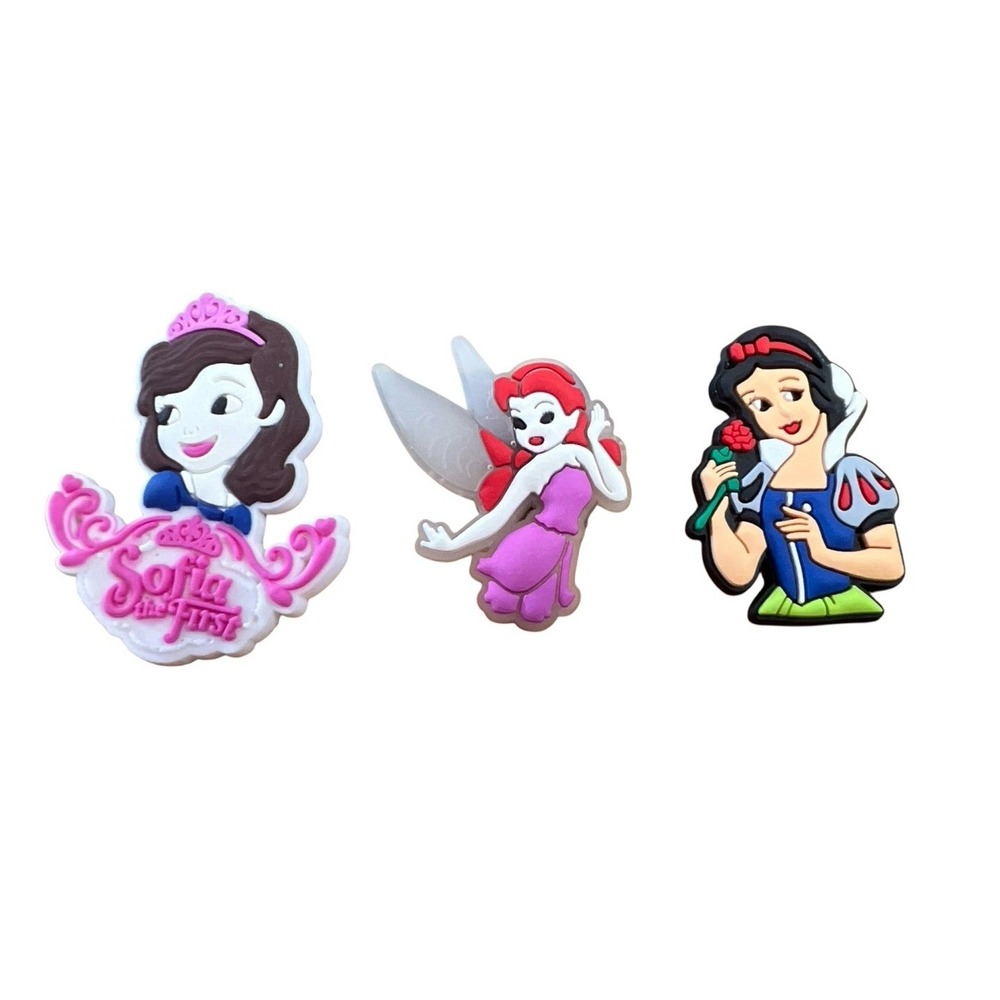 Disney Princess Jibbitz Shoe Charms Set Of 3‎